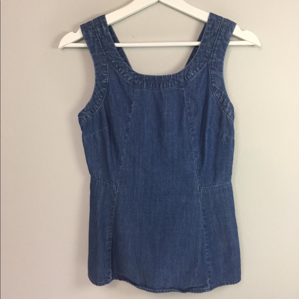 Banana Republic Petite Denim Top